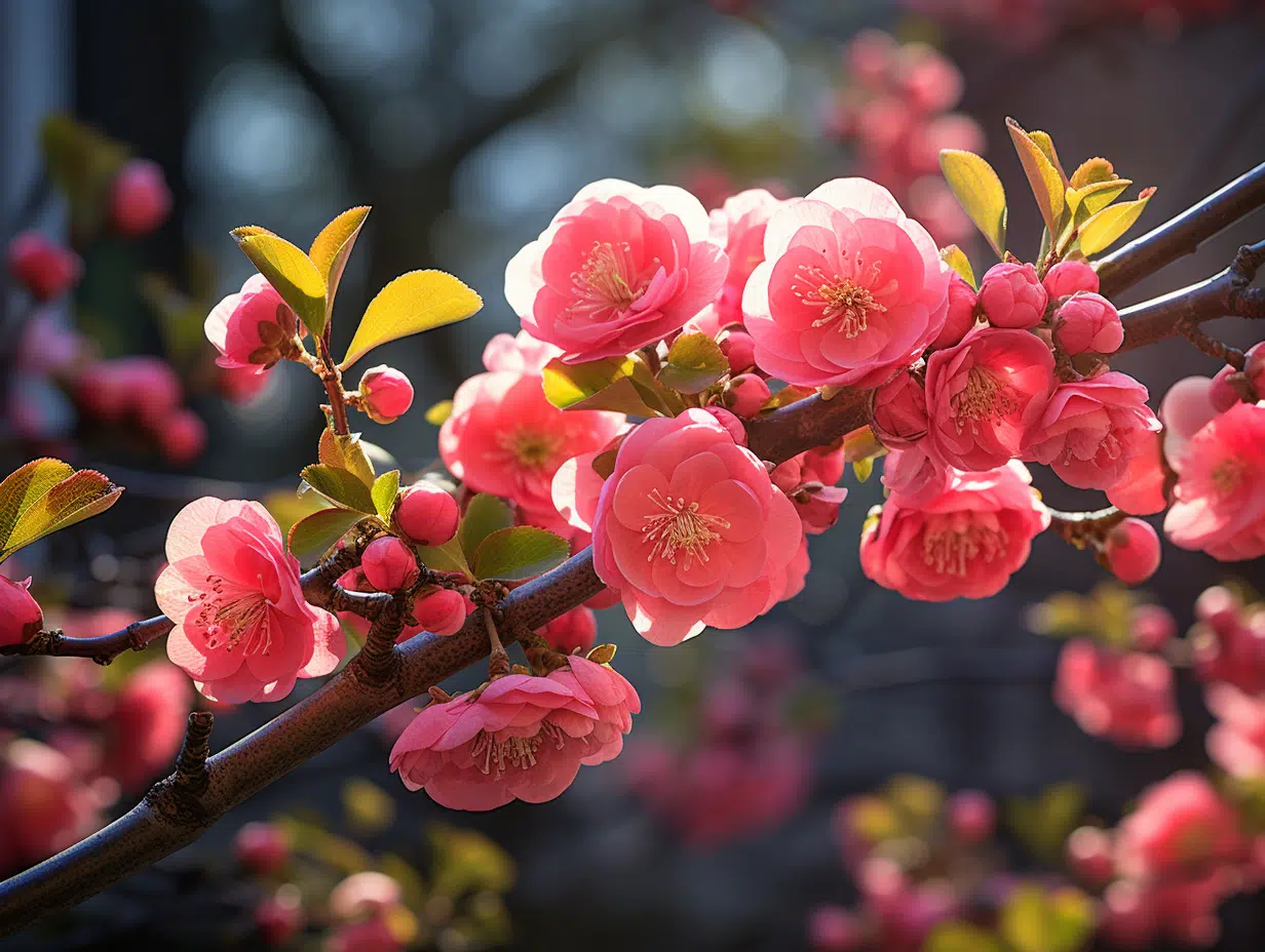 Taille du cognassier du Japon : techniques et conseils pour un arbuste sain