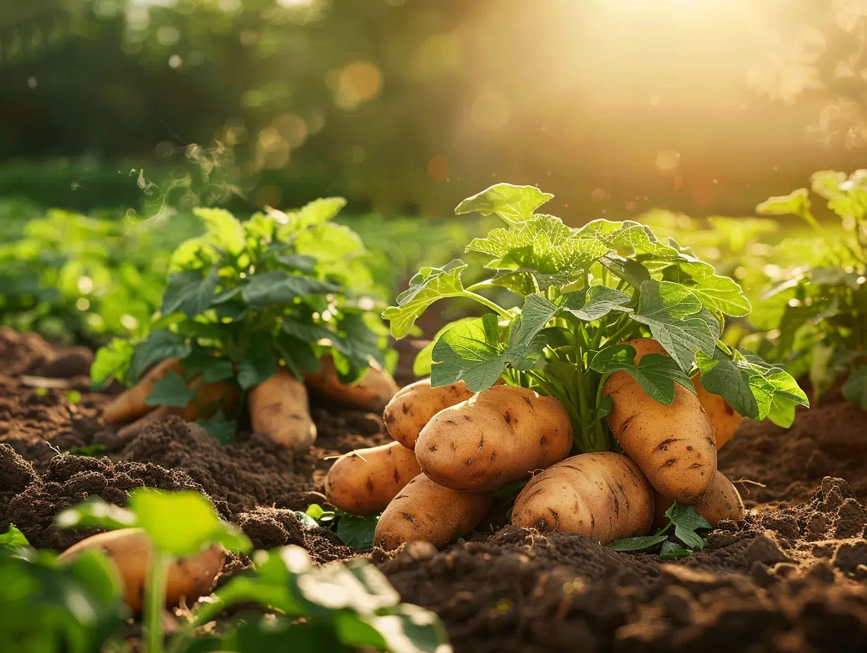 Rendement patate douce par pied : optimisez votre potager efficacement