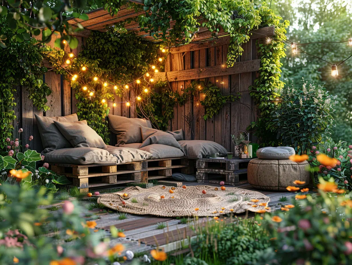 Créer un salon de jardin en palettes : astuces et étapes essentielles