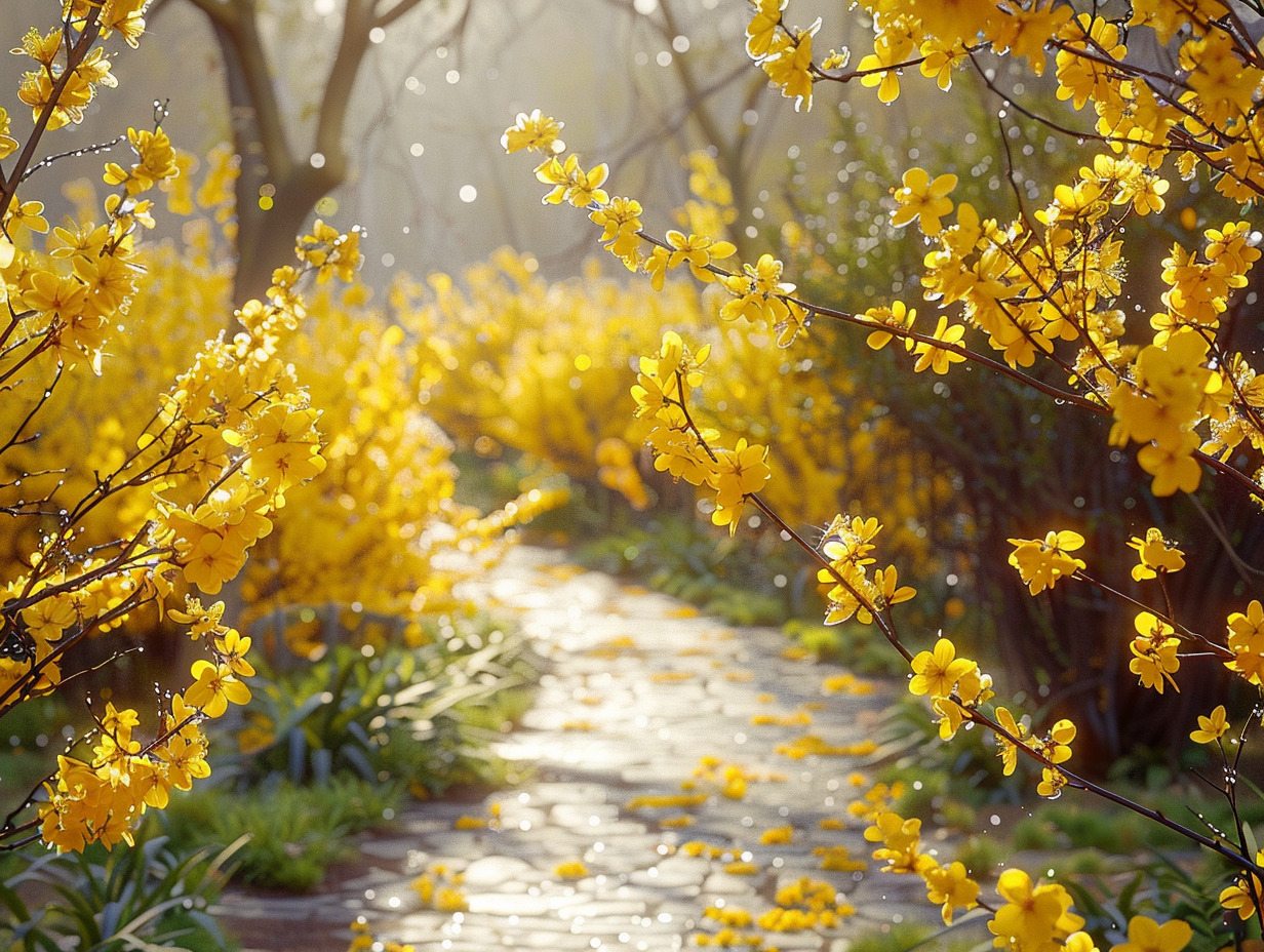 forsythia variété