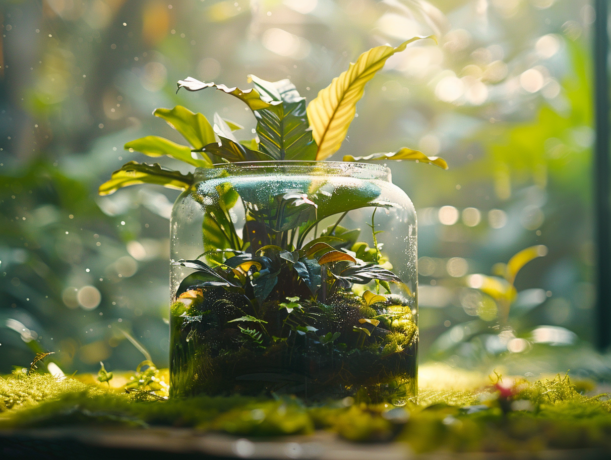 Créer un terrarium tropical : astuces et étapes essentielles