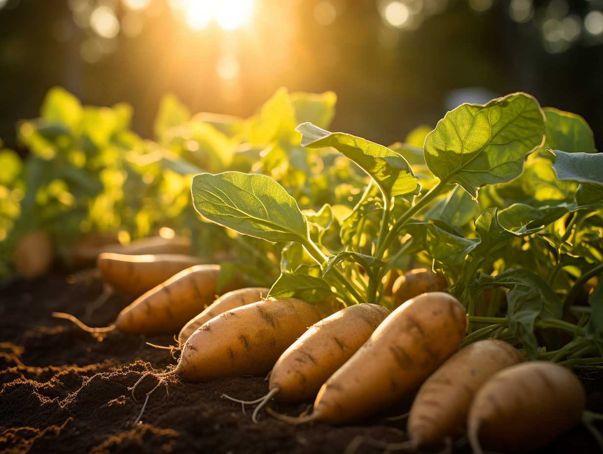 Rendement patate douce au mètre carré : optimisez votre potager