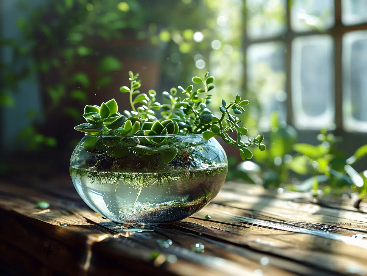 Boutures de feuilles de plantes grasses en eau : méthodes et conseils pour réussir