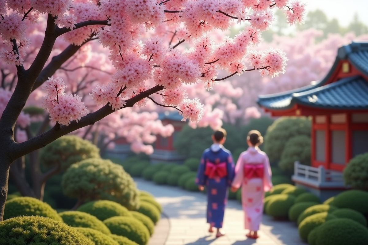 Amour au Japon : Quelle fleur symbolise-t-il ?