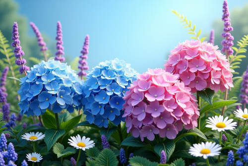 Associations de plantes pour hortensias : comment les harmoniser au jardin !
