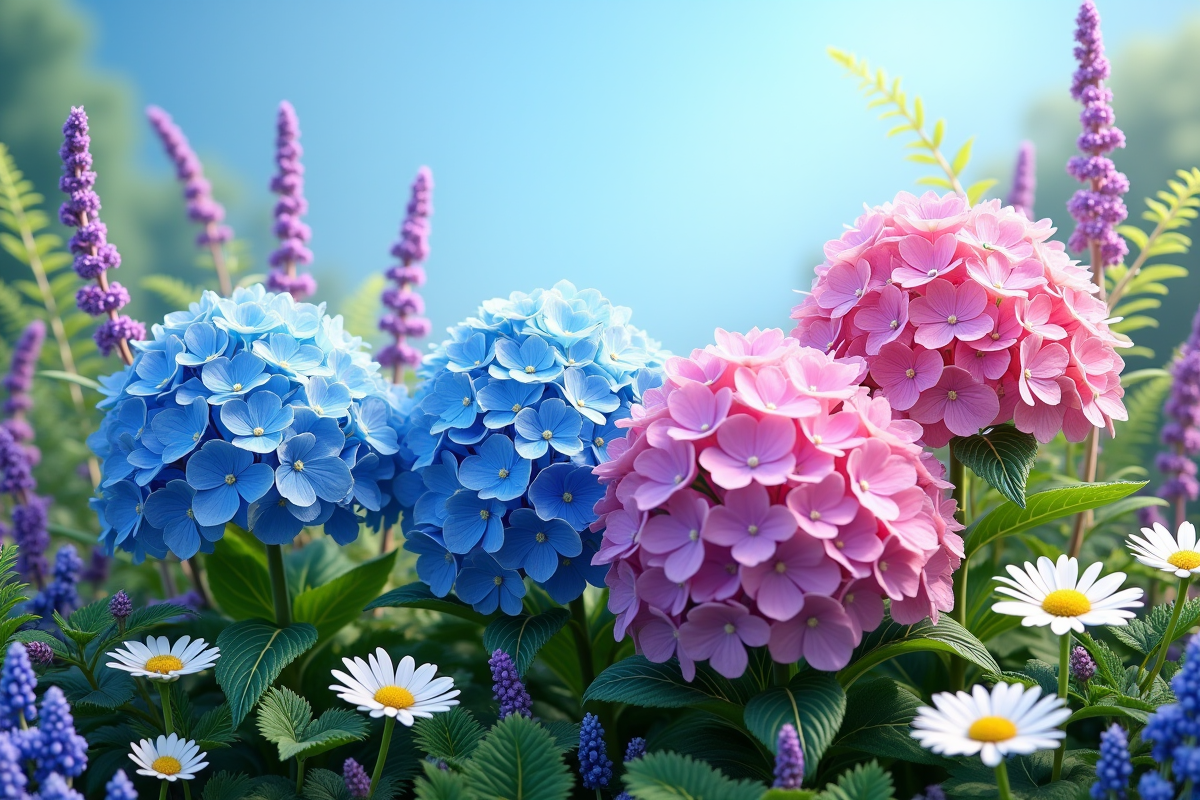 Associations de plantes pour hortensias : comment les harmoniser au jardin !