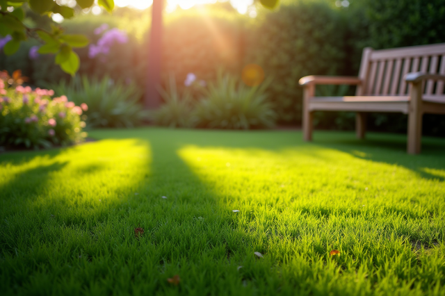 Herbe courte et verte : conseils pour l’obtenir facilement et naturellement