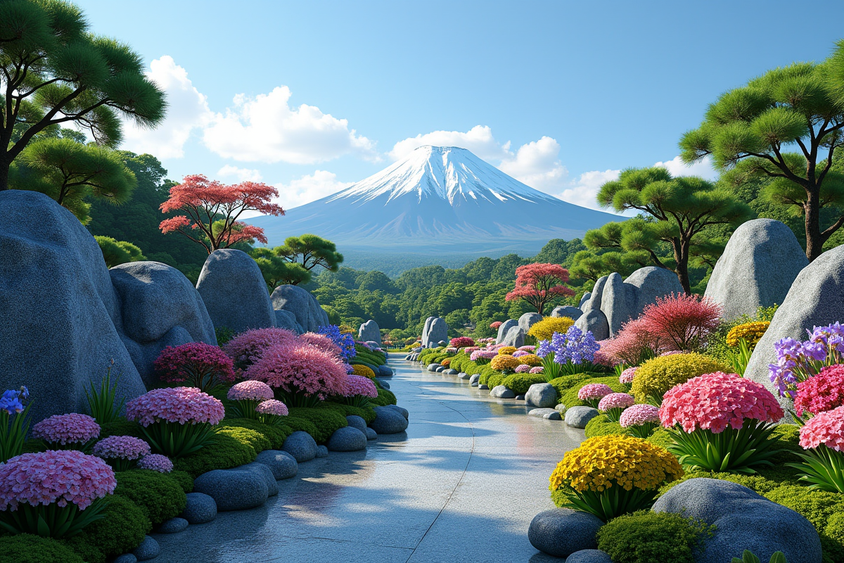 fleurs japonaises