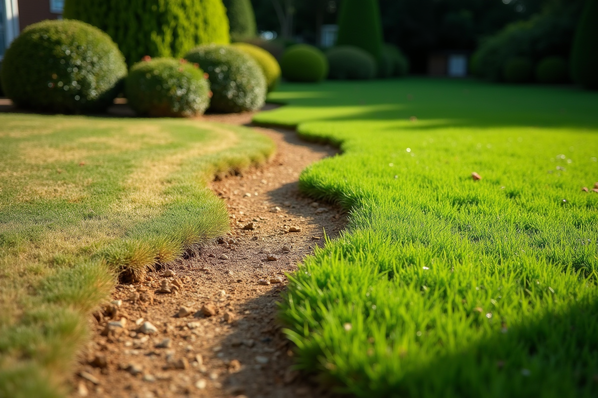herbe tondue