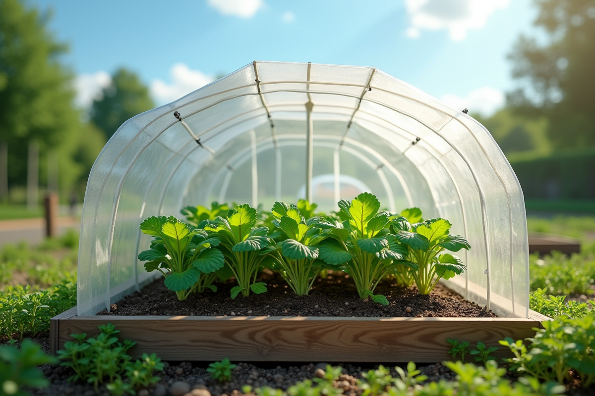 Carré potager : comment bien le protéger des intempéries ?