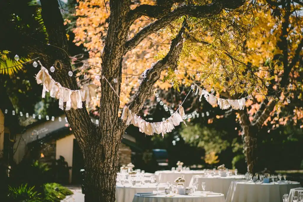 Comment décorer sa bordure de jardin pour une fête ?